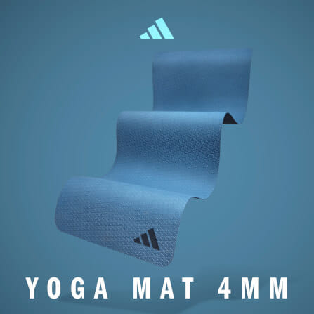 เสื่อโยคะ 4 มม. ADIDAS ADYG-10001PI สีน้ำเงิน_6